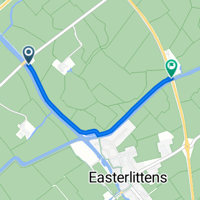 Langwert 2, Winsum to Froonackerdyk, Easterlittens