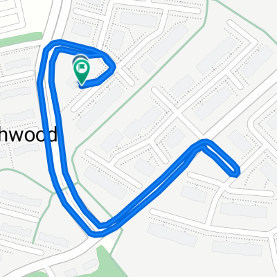 Houndschase Lane 300, Blacksburg to Houndschase Lane 300, Blacksburg