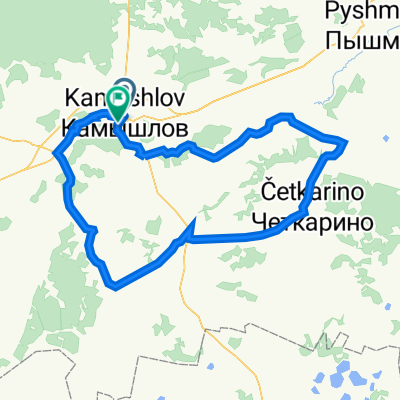 Kamyshlov 116 km