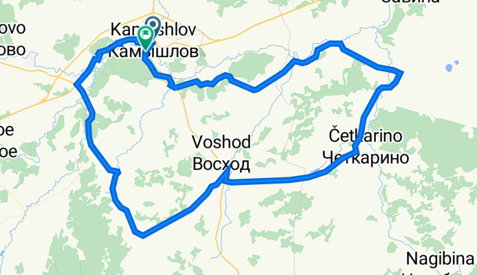 Kamyshlov 116 km