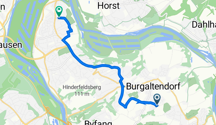 Im Brauke 23, Essen nach Kevelohstraße 13, Essen