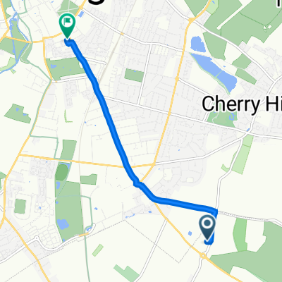 Gonville Farm, Cherry Hinton Road, South Cambridgeshire to 15 George IV St, Cambridge