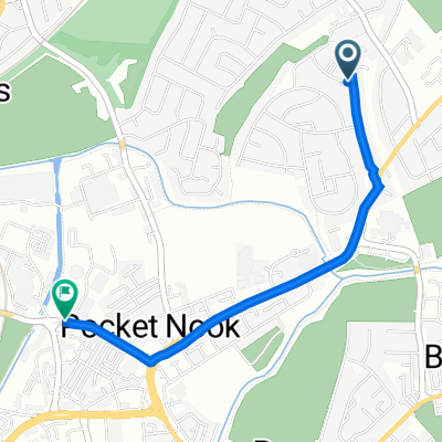 Ashurst Drive 83 to Pocket Nook Street 68