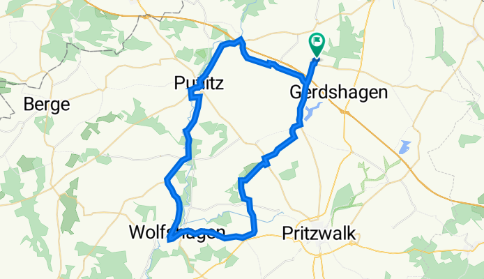 Triftweg 1, Kümmernitztal nach Triftweg 1, Kümmernitztal