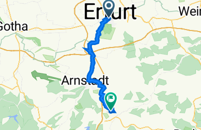 Route in der Bikemap App öffnen