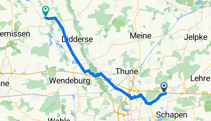 Falkenhorst 11, Braunschweig nach Wasserreihe 1A, Edemissen