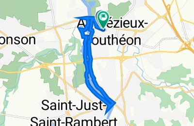 Route in der Bikemap App öffnen