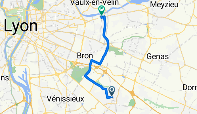 7 Rue Johanny-Berlioz, Saint-Priest à 73B Avenue de Bohlen, Vaulx-en-Velin