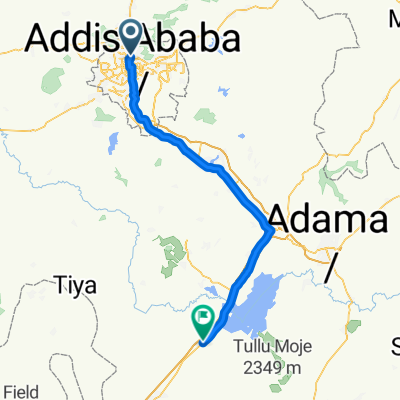 Etapa 1 RUTASOLIDARIA . Addis Abeba - Alem Tena