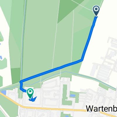 Pappelweg, Berlin nach Hagenower Ring 32, Berlin