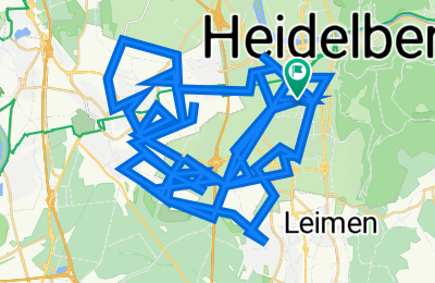 Route in der Bikemap App öffnen
