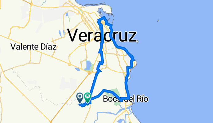 De Avenida Las Palmas a Paseo las Flores 6a, Dos Bocas