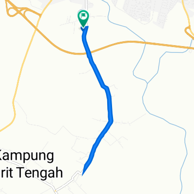 Jalan Kampung Parit Awang, Yong Peng to Jalan Kampung Parit Awang, Yong Peng