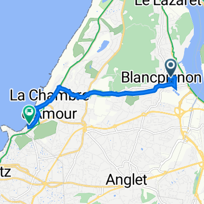 8 Allée Gérard de Nerval, Anglet à Promenade des Sources, Anglet