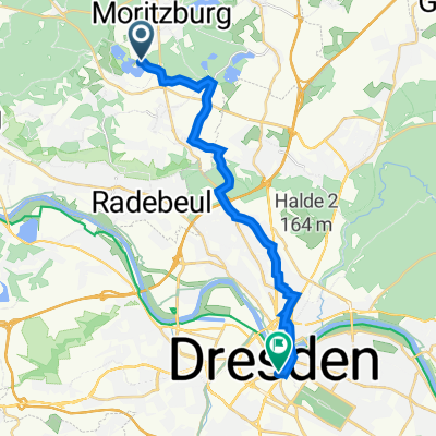 Reichenberg, Moritzburg nach Dr-Külz-Ring 19, Dresden