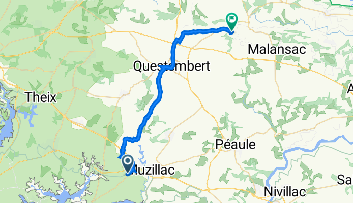 D 153, Ambon nach 4 Rue St-Hernin, Pluherlin