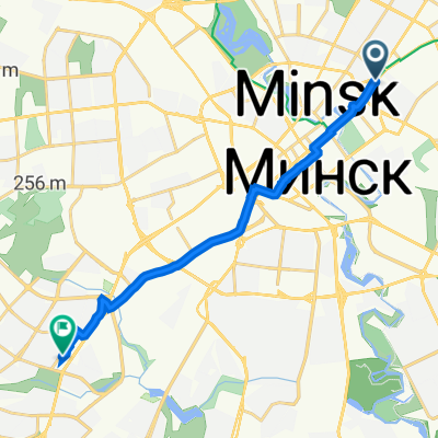 праспект Незалежнасці 48, Мінск to праспект Газеты Праўда 42-58, Мінск