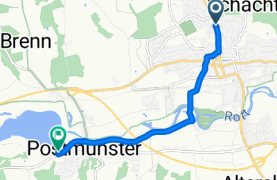 Route in der Bikemap App öffnen