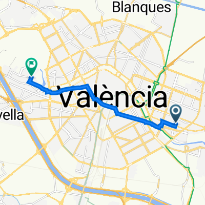 De Carrer de Higinio Noja (Professor) 26, València a Plaça Numero 4 18, Mislata