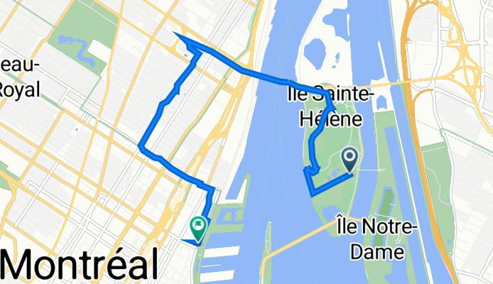 75 Chemin Macdonald, Montréal to 23 Rue de la Commune E, Montréal
