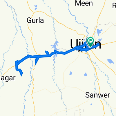 5QHQ+MFF, Ujjain to 5QHV+MQW, Ujjain