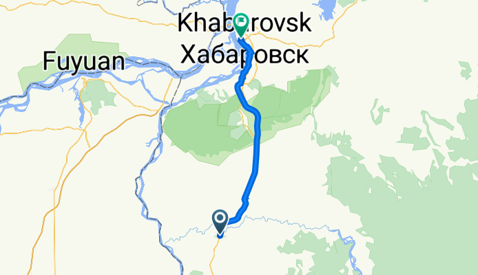 Хор (гост)-Хабаровск (хост) 7й день 85км