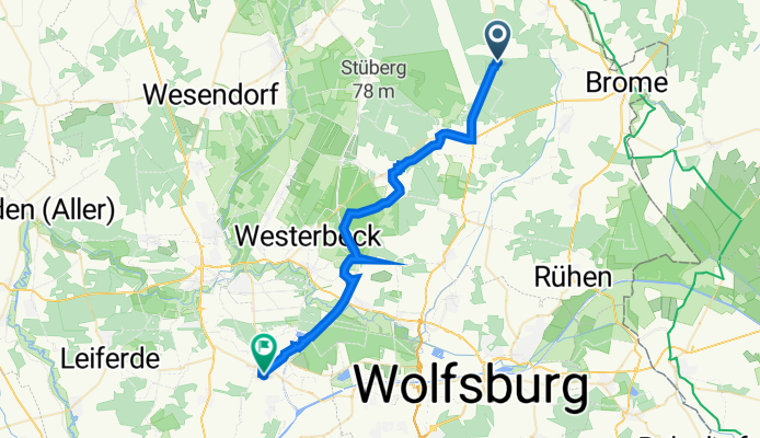 Waldsiedlung 26, Wittingen nach Auf der Heide 6, Isenbüttel