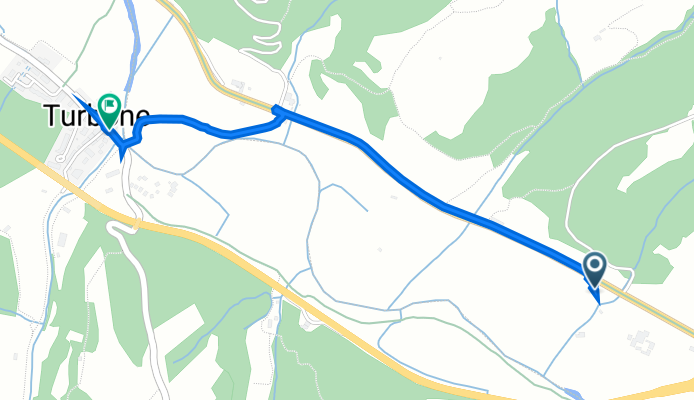 Via Val di Pesa 12, Ginestra Fiorentina nach Via Turbone 37