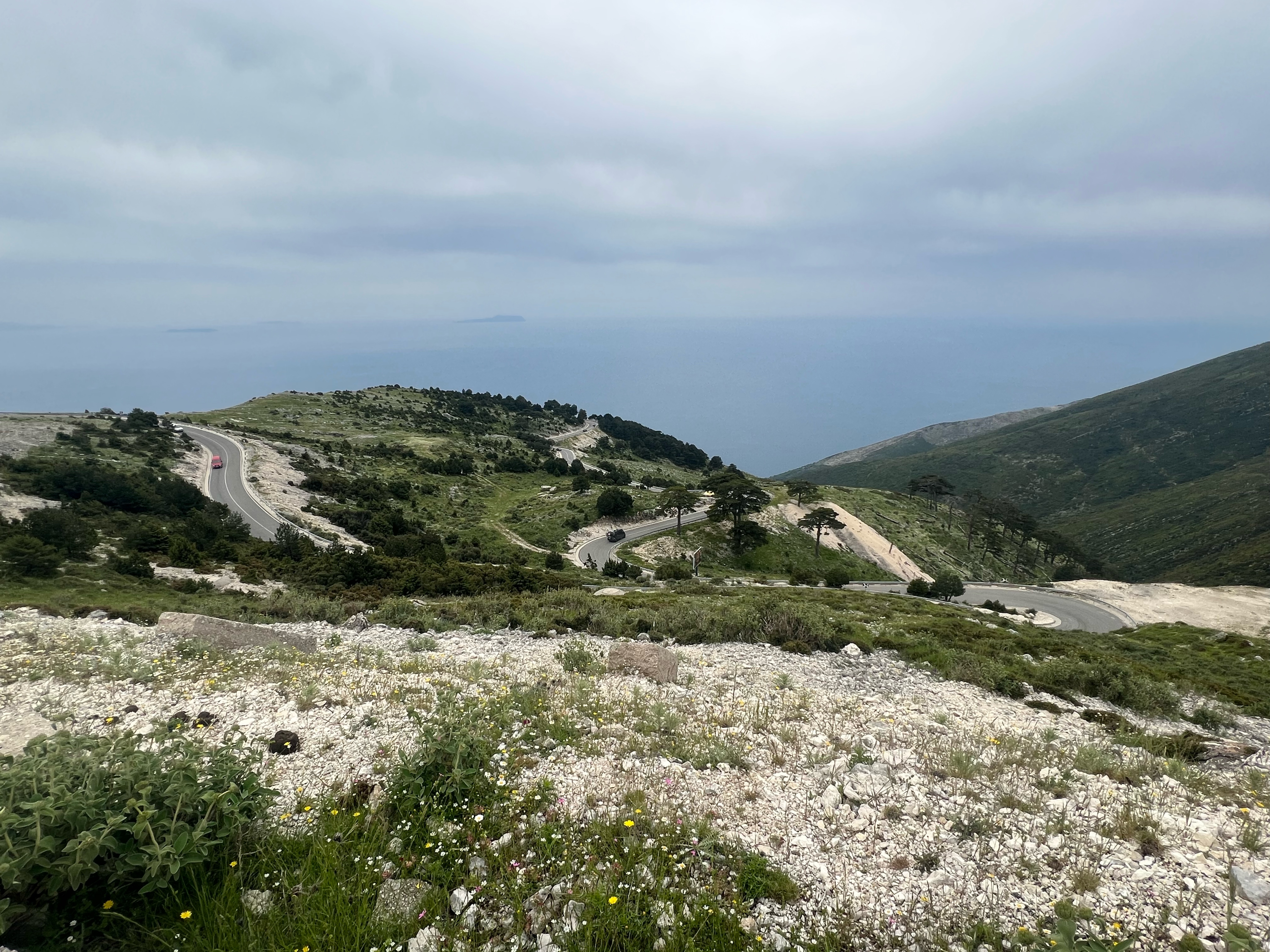 From Dhermi Up Llogara Pass