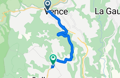 Route in der Bikemap App öffnen