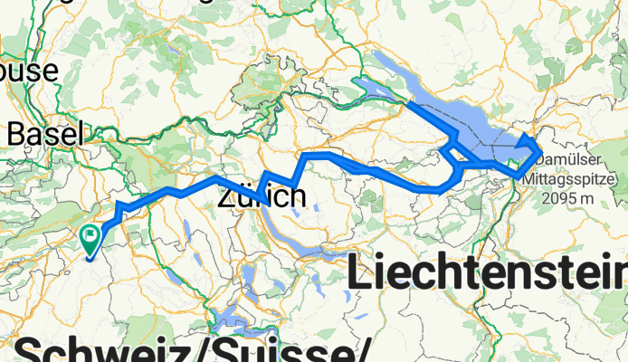 Langenthal Lindau über romanshorn kreuzlingen