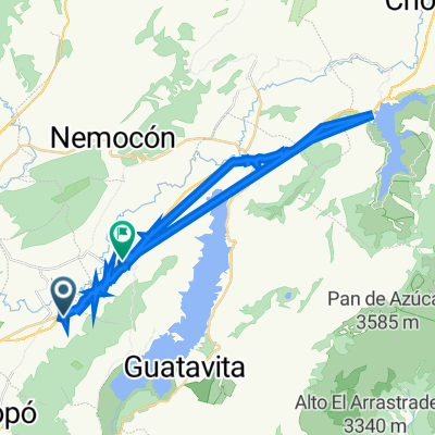 Ruta desde Tocancipa - Guatavita 1538, Tocancipá