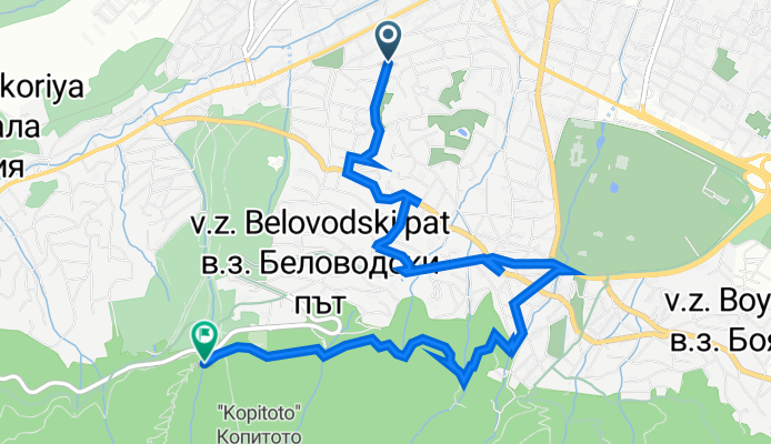 Recovered Route