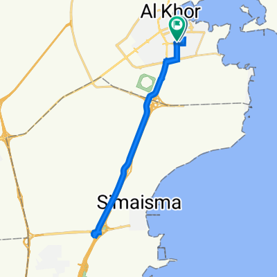 MGG6+825, 알코르 to Ras Al Qirma Street, Al Khawr