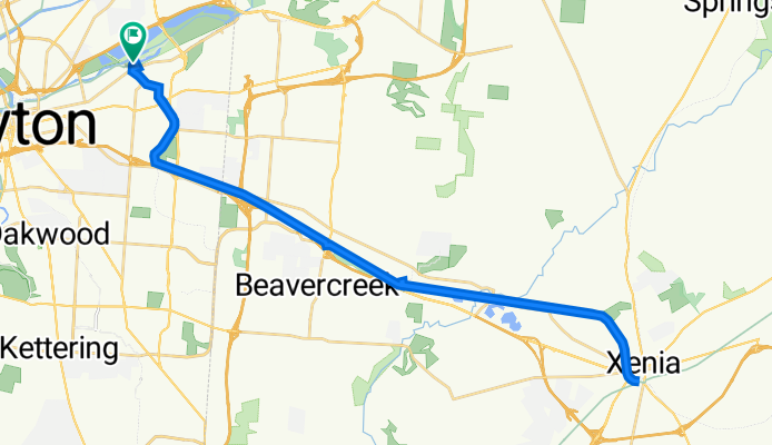Springfield, Dayton to Springfield, Dayton
