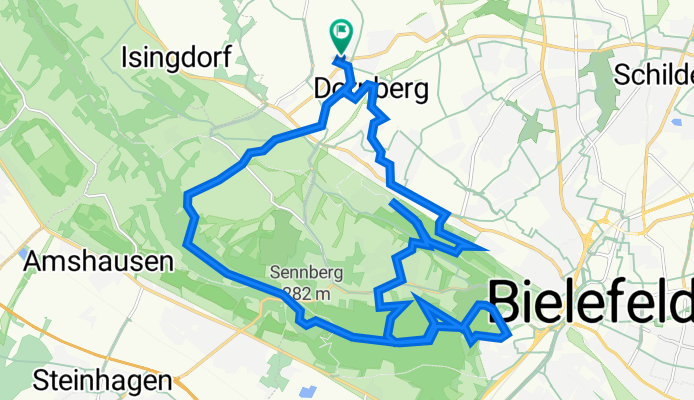 Babenhauser Straße 226, Bielefeld nach Babenhauser Straße 226, Bielefeld
