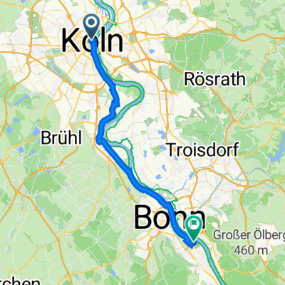 Breslauer Platz 639, Köln nach Bad Godesberg, Bonn