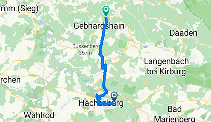 Walter-Bernstein-Straße 36, Hachenburg nach K107, Elben