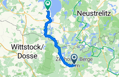 Route in der Bikemap App öffnen
