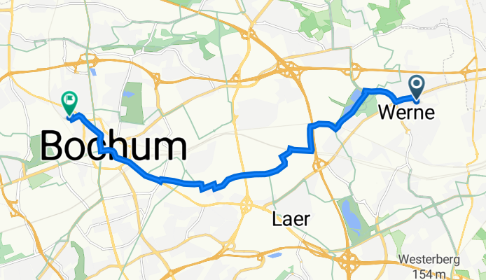 Rolandstraße 26, Bochum nach Sophienstraße 6, Bochum