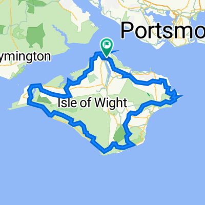 Isle of Wight 100k Randonee - Clockwise