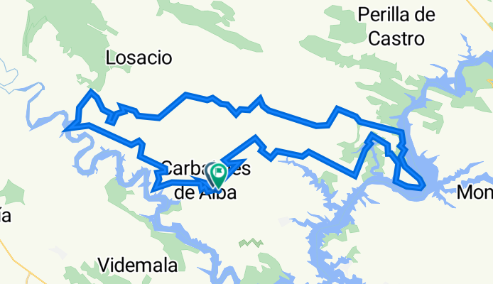 De Diseminado Diseminados Carbajales 18, Carbajales de Alba a Diseminado Diseminados Carbajales 13, Carbajales de Alba