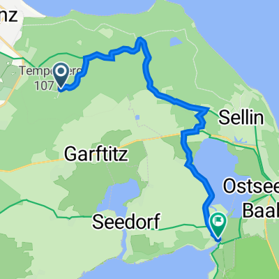 Jagdschloß Granitz 1, Binz nach Bollwerkstraße, Sellin