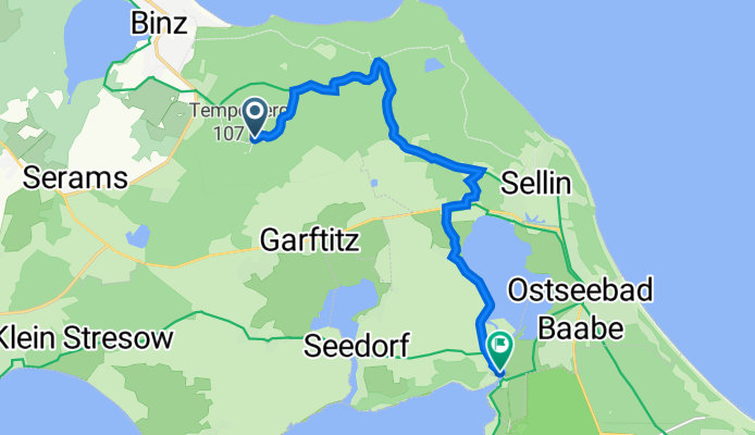 Jagdschloß Granitz 1, Binz nach Bollwerkstraße, Sellin