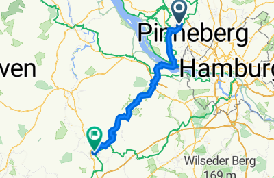 Route in der Bikemap App öffnen