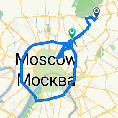 улица Стромынка, 7 к2, Москва до Каланчёвская улица, Москва