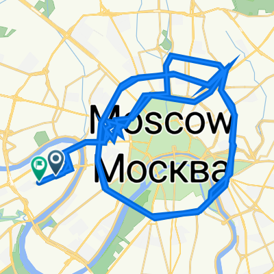 Киевская улица, 5А с8, Москва до Резервный проезд, Москва