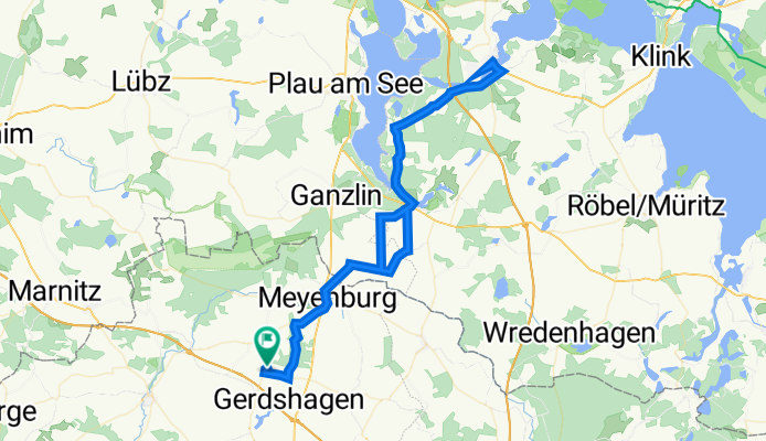 Grabow-Malchow.  Sonntagstour