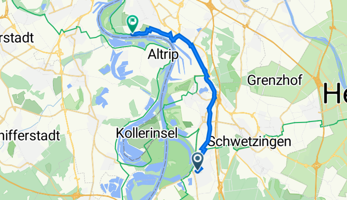nach Estragon Mühlweg 11, Mannheim
