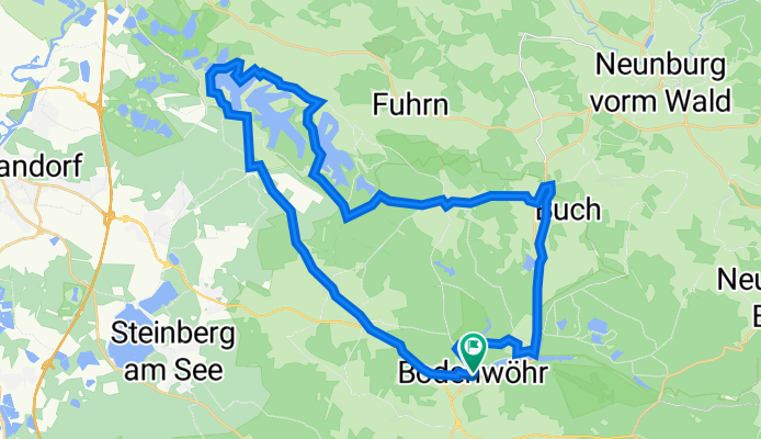 Bodenwöhr-Murner See-Pingarten-Bodenwöhr